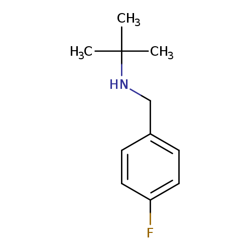 N-(tert-butyl)-N-(4-fluorobenzyl)amine