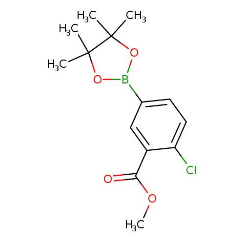 Methyl 2-chloro-5-(4,4,5,5-tetramethyl-1,3,2-dioxaborolan-2-yl)benzoate