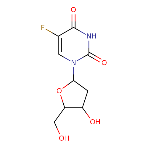 5-fluoro-1-[4-hydroxy-5-(hydroxymethyl)tetrahydrofuran-2-yl]pyrimidine-2,4(1H,3H)-dione