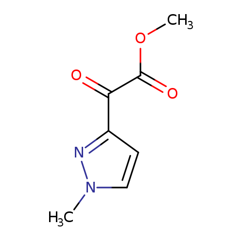 methyl 2-(1-methyl-1H-pyrazol-3-yl)-2-oxoacetate