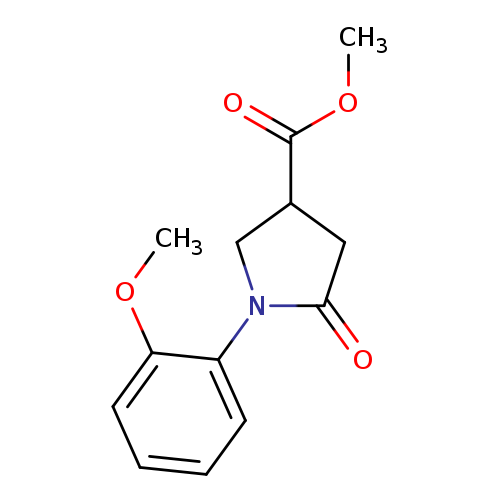 Methyl 1-(2-methoxyphenyl)-5-oxopyrrolidine-3-carboxylate