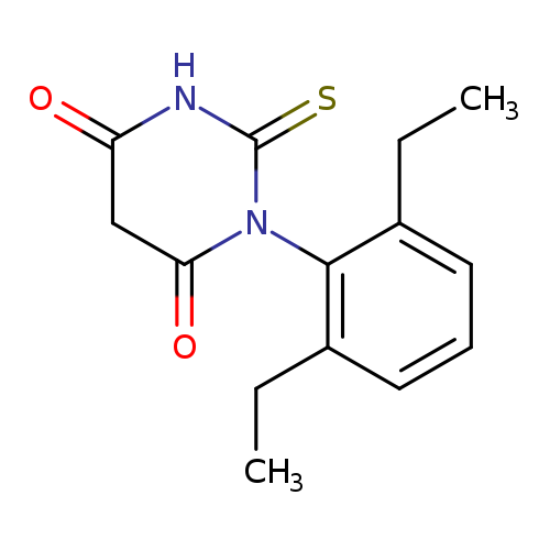 1-(2,6-diethylphenyl)-2-sulfanylidene-1,3-diazinane-4,6-dione