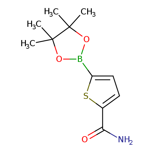 5-(tetramethyl-1,3,2-dioxaborolan-2-yl)thiophene-2-carboxamide