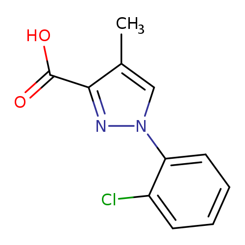 1-(2-Chlorophenyl)-4-methyl-1h-pyrazole-3-carboxylic acid