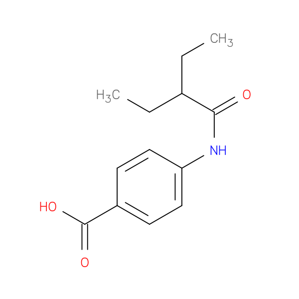 4-[(2-Ethylbutanoyl)amino]benzoic acid