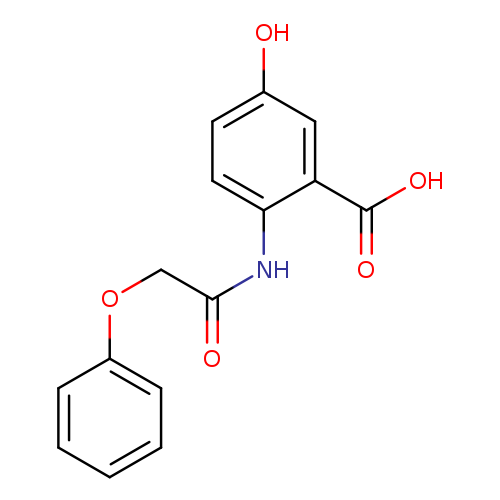 5-hydroxy-2-(2-phenoxyacetamido)benzoic acid