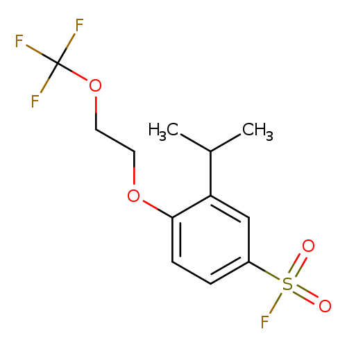 3-(1-Methylethyl)-4-[2-(trifluoromethoxy)ethoxy]benzenesulfonyl fluoride