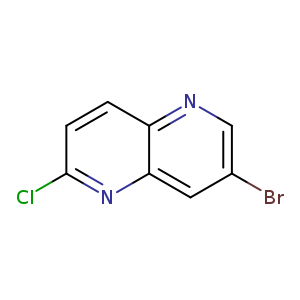 1,5-Naphthyridine, 7-bromo-2-chloro-