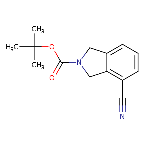 2H-Isoindole-2-carboxylic acid, 4-cyano-1,3-dihydro-, 1,1-dimethylethyl ester