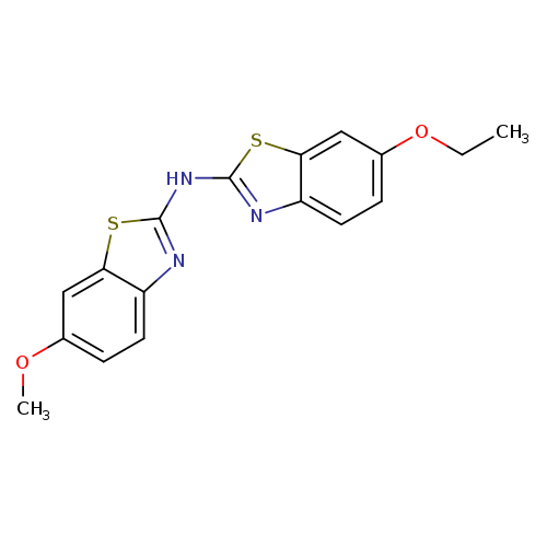 6-ethoxy-N-(6-methoxy-1,3-benzothiazol-2-yl)-1,3-benzothiazol-2-amine