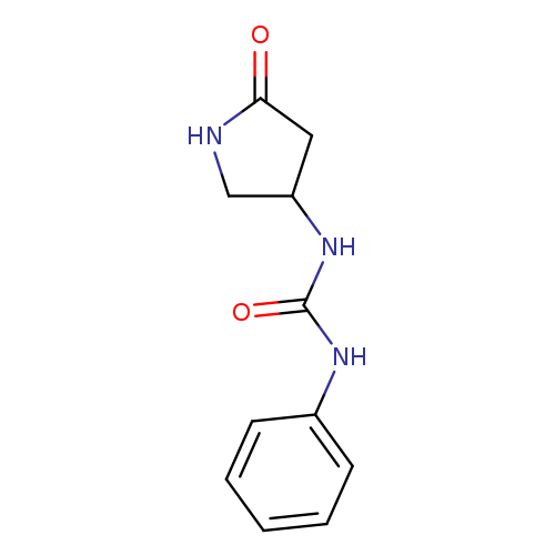 Urea, N-(5-oxo-3-pyrrolidinyl)-N'-phenyl-