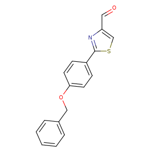 2-(4-Benzyloxy-phenyl)-thiazole-4-carbaldehyde