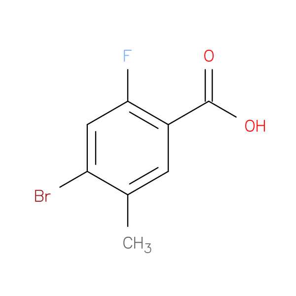 4-BROMO-2-FLUORO-5-METHYLBENZOIC ACID