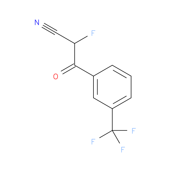 2-Fluoro-3-oxo-3-(3-(trifluoromethyl)phenyl)propanenitrile
