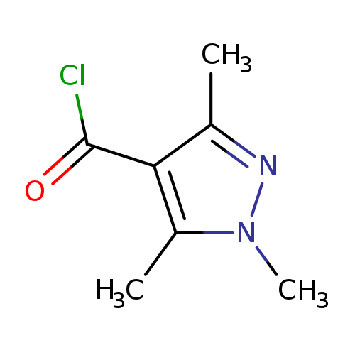 1,3,5-Trimethyl-1h-pyrazole-4-carbonyl chloride