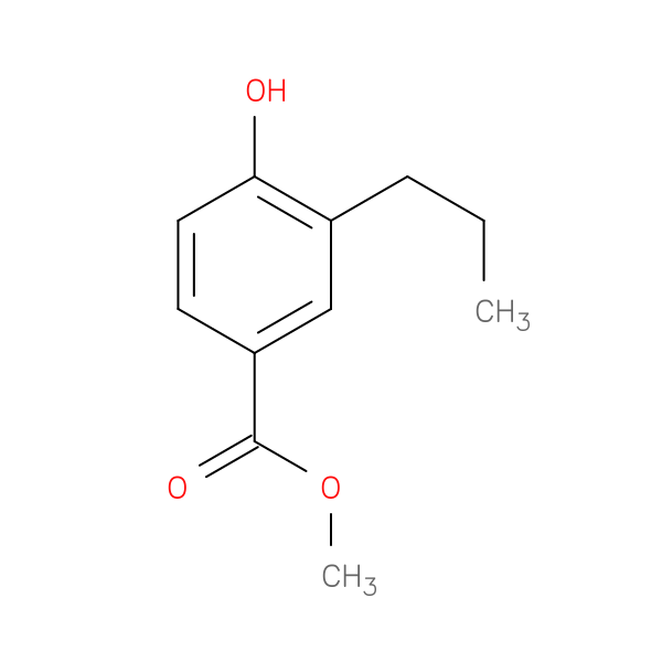 4-Hydroxy-3-propylbenzoic acid methyl ester