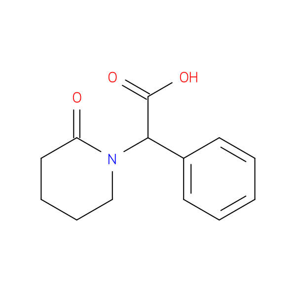 2-(2-Oxopiperidin-1-yl)-2-phenylacetic acid
