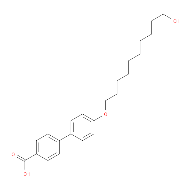 4'-[(10-hydroxydecyl)oxy]-[1,1'-biphenyl]-4-carboxylic acid
