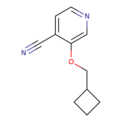3-(cyclobutylmethoxy)isonicotinonitrile