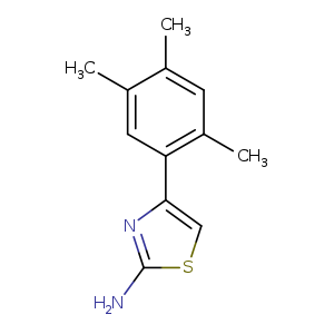 4-(2,4,5-trimethylphenyl)-1,3-thiazol-2-amine