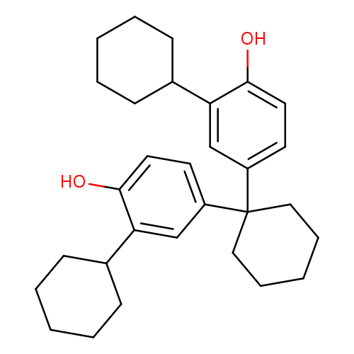4,4'-(Cyclohexane-1,1-diyl)bis(2-cyclohexylphenol)