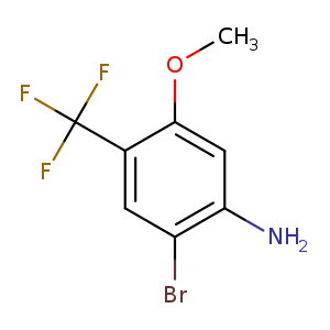 2-Bromo-5-methoxy-4-(trifluoromethyl)aniline