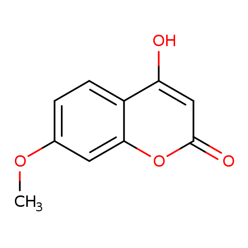 2H-1-Benzopyran-2-one, 4-hydroxy-7-methoxy-
