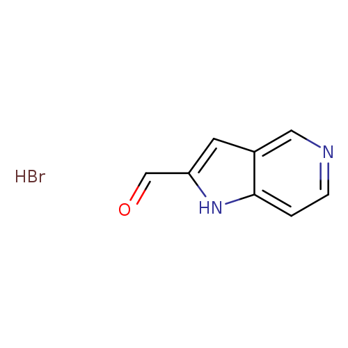 1H-pyrrolo[3,2-c]pyridine-2-carbaldehyde hydrobromide