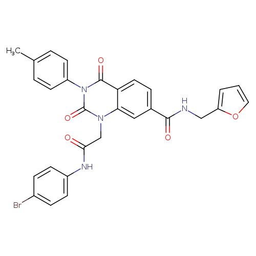 1-{[(4-bromophenyl)carbamoyl]methyl}-N-[(furan-2-yl)methyl]-3-(4-methylphenyl)-2,4-dioxo-1,2,3,4-tetrahydroquinazoline-7-carboxamide
