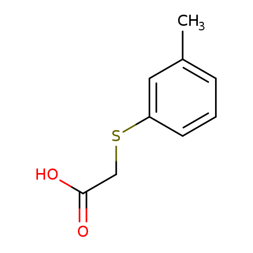 2-[(3-methylphenyl)sulfanyl]acetic acid