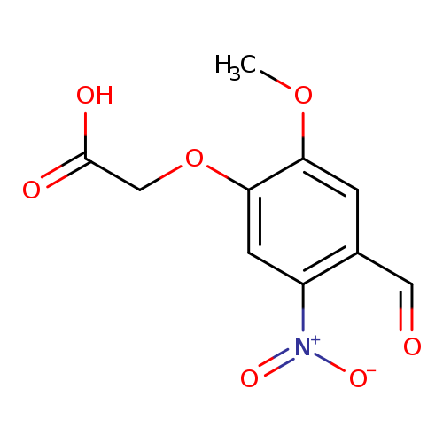 2-(4-Formyl-2-methoxy-5-nitrophenoxy)acetic acid