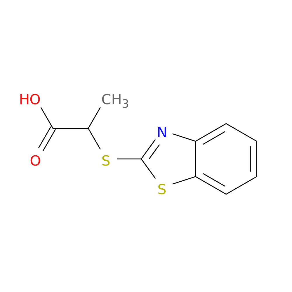 2-(1,3-Benzothiazol-2-ylsulfanyl)propanoic acid