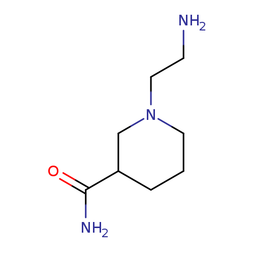 1-(2-Aminoethyl)piperidine-3-carboxamide