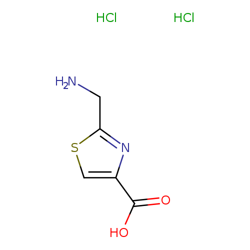 2-(aminomethyl)-1,3-thiazole-4-carboxylic acid dihydrochloride