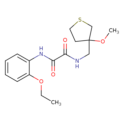 N'-(2-ethoxyphenyl)-N-[(3-methoxythiolan-3-yl)methyl]ethanediamide