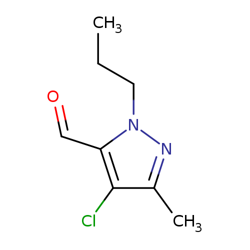 4-Chloro-3-methyl-1-propyl-1h-pyrazole-5-carbaldehyde