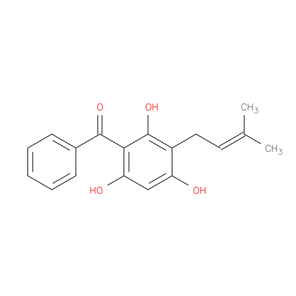 3-Prenyl-2,4,6-trihydroxybenzophenone