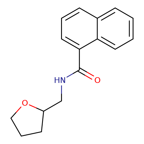 N-(tetrahydro-2-furanylmethyl)-1-naphthamide