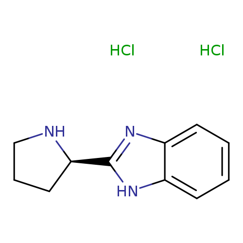 2-[(2R)-pyrrolidin-2-yl]-1H-1,3-benzodiazole dihydrochloride