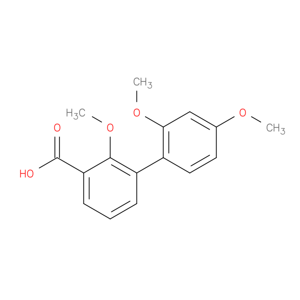 3-(2,4-Dimethoxyphenyl)-2-methoxybenzoic acid