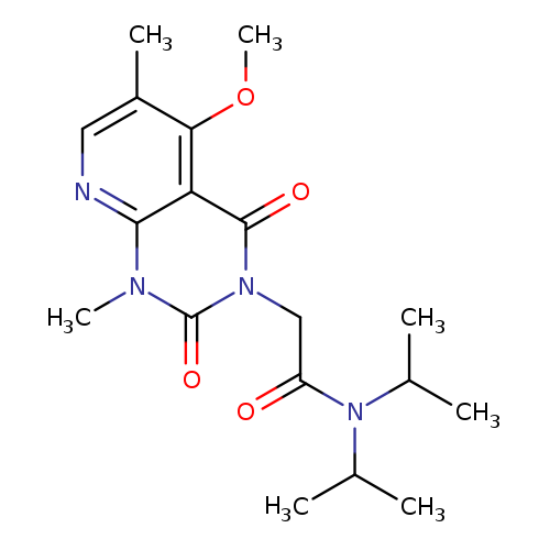 2-{5-methoxy-1,6-dimethyl-2,4-dioxo-1H,2H,3H,4H-pyrido[2,3-d]pyrimidin-3-yl}-N,N-bis(propan-2-yl)acetamide