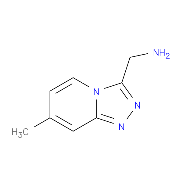 (7-Methyl-[1,2,4]triazolo[4,3-a]pyridin-3-yl)methanamine