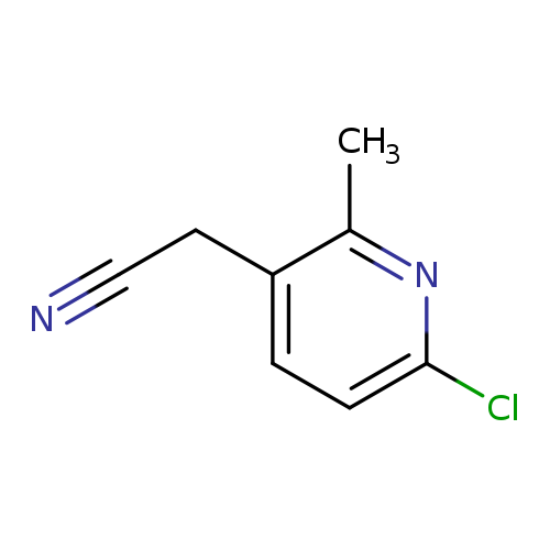 2-(6-chloro-2-methylpyridin-3-yl)acetonitrile