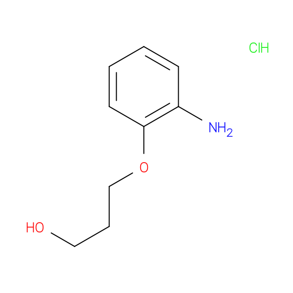 3-(2-Aminophenoxy)propan-1-ol hydrochloride