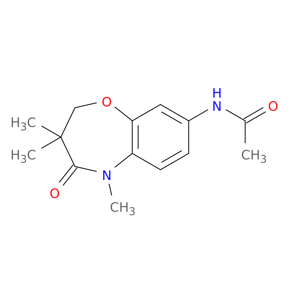 N-(3,3,5-trimethyl-4-oxo-2,3,4,5-tetrahydro-1,5-benzoxazepin-8-yl)acetamide