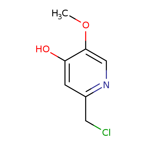 2-(chloromethyl)-5-methoxy-4-pyridinol