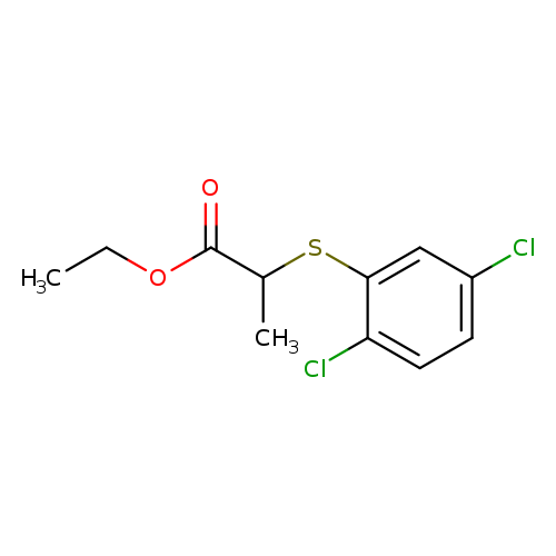 Ethyl 2-((2,5-dichlorophenyl)thio)propanoate