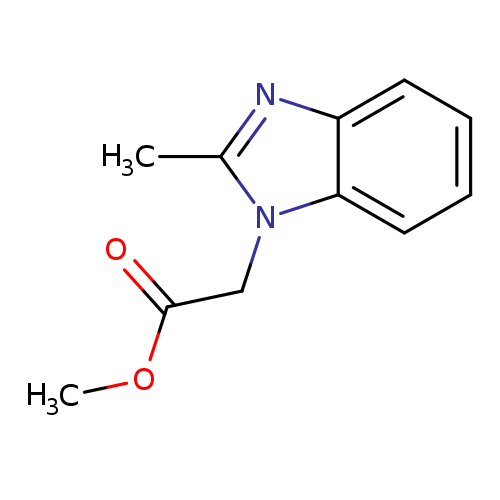 Methyl (2-methyl-1h-benzimidazol-1-yl)acetate