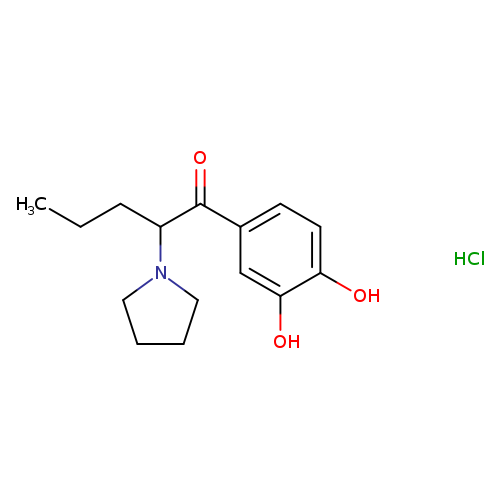 1-(3,4-dihydroxyphenyl)-2-(pyrrolidin-1-yl)pentan-1-one,monohydrochloride