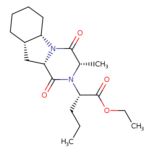 (S)-Ethyl 2-((3S,5aS,9aS,10aS)-3-Methyl-1,4-Dioxodecahydropyrazino[1,2-A]Indol-2(1H)-Yl)Pentanoate